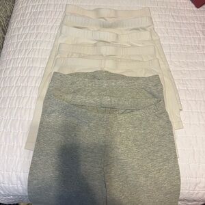 Cat & Jack Gray and Cream Short Set (7)